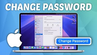 How to Change Mac Password [upl. by Idnaj]