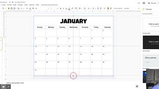 Calendar  Google Slides [upl. by Aisela]