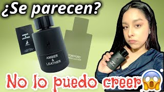 Opinión Femenina Amber amp Leather Un Clon Perfecto De Tom Ford Ombré Leather [upl. by Peursem]