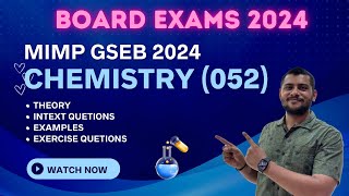 GSEB 2024 Board exam IMPS  GSEB 2024  Chemistry [upl. by Ahsenaj600]