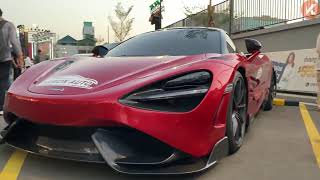 Wow Look McLaren 720s Red Color Review [upl. by Klockau]