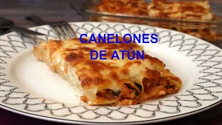 CANELONES DE ATÚN [upl. by Nylram]