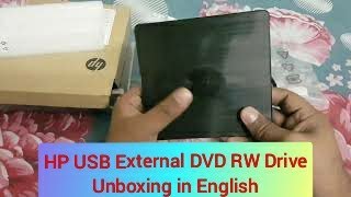 HP USB External DVDRW Drive [upl. by Eladal]