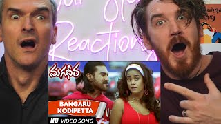 Bangaru Kodipetta song  Magadheera  Ram Charan REACTION [upl. by Ahsimet]