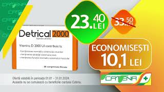 Ofertă Catena Detrical 2000 UI [upl. by Ayinat]