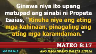 Magandang Balita Biblia  Mateo 8 [upl. by Ennail]