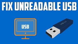 How To Format CorruptedUnreadable USB Pendrive Fix [upl. by Nalek]