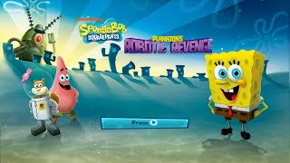 SpongeBob SquarePants Planktons Robotic Revenge  Full Playthrough Xbox 360 [upl. by Aidne]