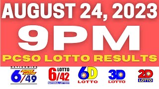 LIVE GCASH Giveaway 9PM PCSO Lotto Results Today August 24  9PM DRAW Super 649 642 [upl. by Daza]