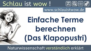 Einfache Terme berechnen  Das Klapopustri  Rechenreihenfolge [upl. by Vena185]