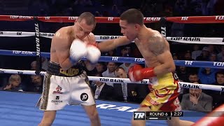 ON THIS DAY  OSCAR VALDEZ amp SCOTT QUIGG WENT AT IT IN A 12 ROUND SLUGFEST FIGHT HIGHLIGHTS 🥊 [upl. by Coltin]