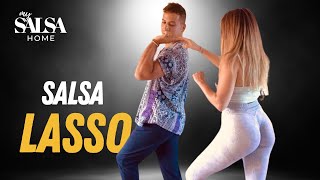 Salsa Dancing Tutorial 🔥 The Lasso Move [upl. by Aretse]