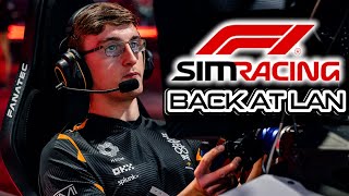 BACK AT LAN  F1 Sim Racing World Championship 2324 Event 1 Dreamhack Sweden [upl. by Ariem]