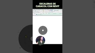 Como crear una Escalera Caracol 🐌 o escalera en espiral con REVIT [upl. by Darice]