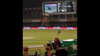 NZ 1695 Great catch of Bracewell by chachu 4th T20i Lahore [upl. by Porett560]