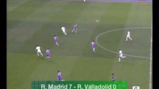 Liga 20072008 J23 Real Madrid 7  Valladolid 0 NCL [upl. by Anali]