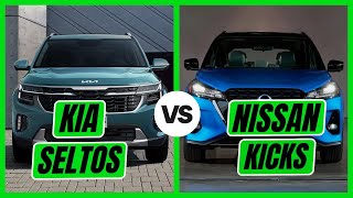 Kia SELTOS vs Nissan KICKS ¿Qué SUV COMPRAR [upl. by Nada540]