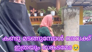 വാവയെ കണ്ടു മടങ്ങുമ്പോൾ അവൾ എന്തുകൊണ്ടാവും സങ്കടപ്പെട്ടത് 🥹 Super family blog Malappuram [upl. by Toombs]