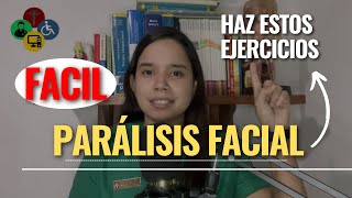 Ejercicios FACILES para la PARALISIS FACIAL Parte 2 [upl. by Anivid901]