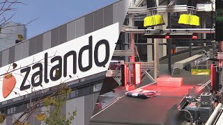 How a Zalando distribution center tracks thousands of packages per day [upl. by Nuahsor]