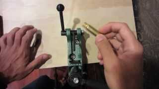 RCBS Swager — Cartridge Primer Crimp Removal Explanation [upl. by Akinit]