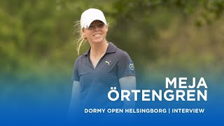 Meja Örtengren is the leading amateur with a 69 4 on round one  Dormy Open Helsingborg [upl. by Bach]