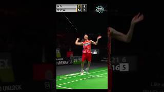 Lin Dan vs Lee Chong Wei top rally badminton shorts leechongwei lindan bwf highlights fyp [upl. by Fabrin]