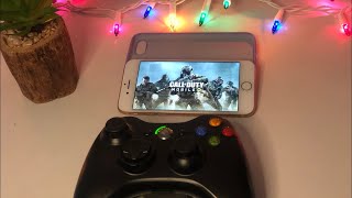 How to connect an xbox 360 controller to your iphone [upl. by Adrien]