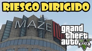 Como pasar la mision RIESGO DIRIGIDO en GTA 5✔️ [upl. by Las302]