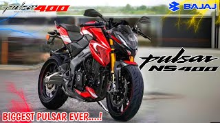 New Bajaj Pulsar NS400 Launch Date Confirmed 💥PriceSpecsFeatures Bajaj Pulsar NS400 amp RS400 [upl. by Neukam289]