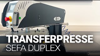 SEFA DUPLEX Effiziente Doppelpressen [upl. by Hunt217]