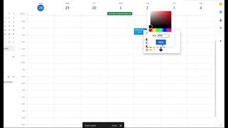 Add More Colors to Google Calendar [upl. by Roby701]