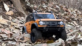 Rc Crawler Traxxas TRX4 BRONCO OffRoad Driving 4x4 Rc Car hb r1001 [upl. by Lokcin307]