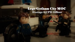 Lego Gotham MOC  Hostage GCPD Officer [upl. by Esinet]