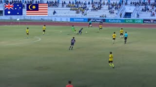 🔴 Australia 1 5 vs 3 1 Malaysia AFF U19  Live Score Youth Championship 2024 [upl. by Rosenblast153]