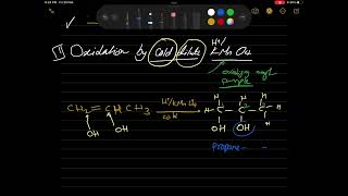 Oxidation of Alkenes by dilute cold KMNO4 [upl. by Madelina692]