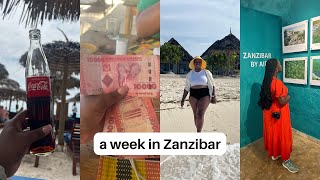 Travel Vlog  We spent a week in Zanzibar [upl. by Aloel]