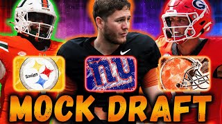 2025 NFL Mock Draft  QBs Fly Off The BoardEventually [upl. by Ursa]