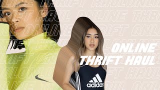 ONLINE THRIFT HAUL  FEB VLOG [upl. by Seow807]