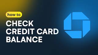 How To Check Chase Credit Card Balance [upl. by Jolie794]