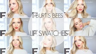 BURTS BEES LIPSTICK  REVIEWTRY ON [upl. by Eirolam169]