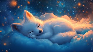 1Minute Baby Sleep  Mozart amp Brahms Lullaby Music Box 🦊 [upl. by Ishmul]