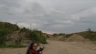 Diane Shoots An AR10 in 308 For The First Time [upl. by Maleen]