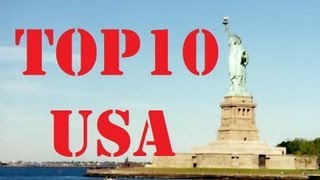 Visit America  Top 10 Cities in the USA [upl. by Amzaj]