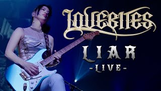 LOVEBITES  Liar Official Live Video taken from quotKnockin At Heavens Gatequot [upl. by Apfel]