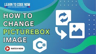 How to Change PictureBox Image C Visual Studio Code Tutorial  Picturebox C [upl. by Aynwad]