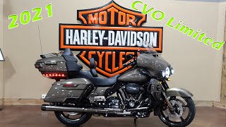 2021 HARLEY DAVIDSON CVO LIMITED  FRESH OFF OF THE TRUCK  BRONZE ARMOR  2021 ULTRA LIMITED CVO [upl. by Burack]