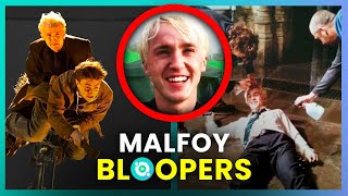 Harry Potter Draco Malfoy Hilarious Bloopers and Funny Moments  OSSA Movies [upl. by Tarfe]