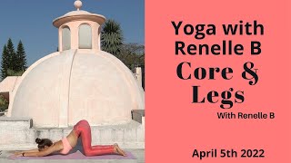 Yoga with Renelle B April 5th Class [upl. by Akenehs249]