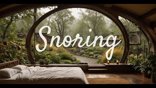 ASMR Snoring and Rain  Relaxing Sleeping [upl. by Eico]